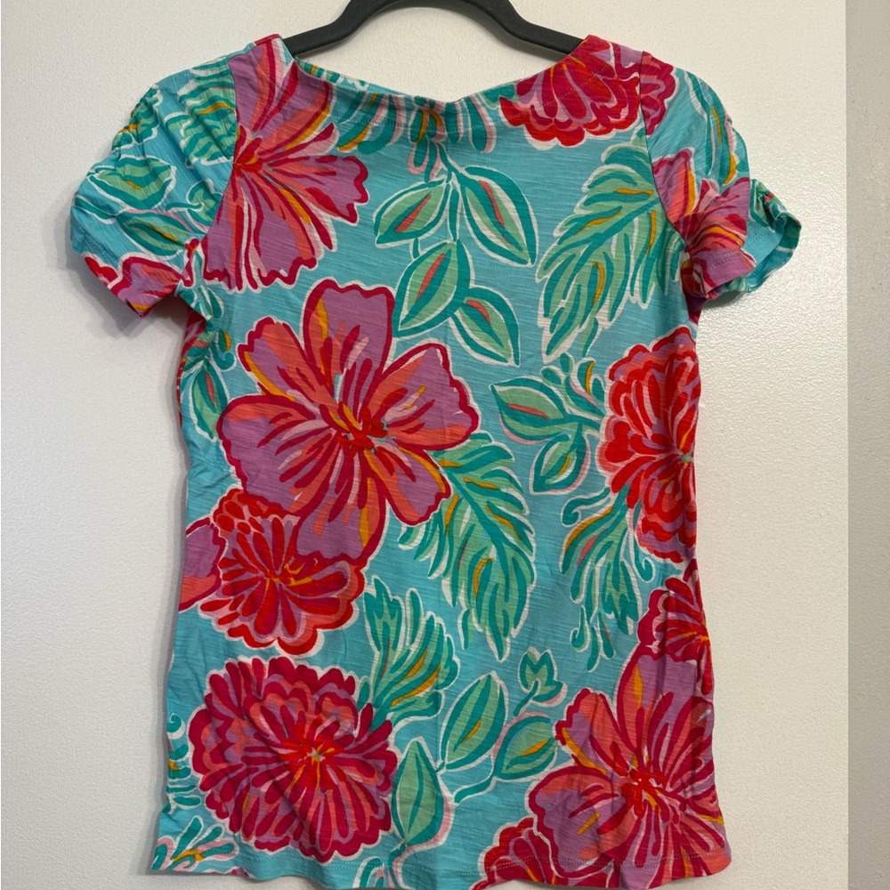 Lilly Pulitzer Floral Print Women's Top